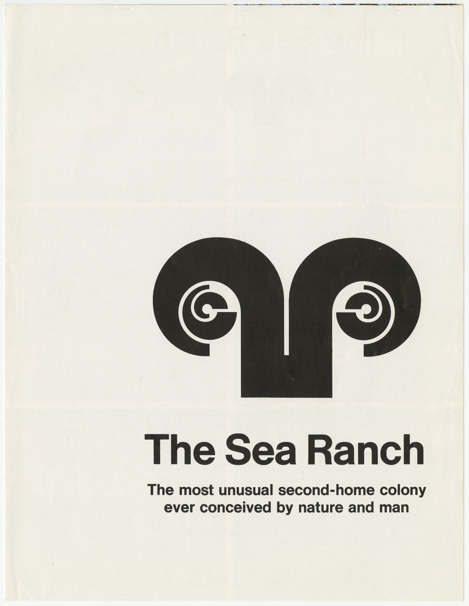 Journey to the Ranch · Oceanic Properties: Sea Ranch, The Sea Ranch: The most unusual second-home colony ever conceived by nature man (cover) · Sea